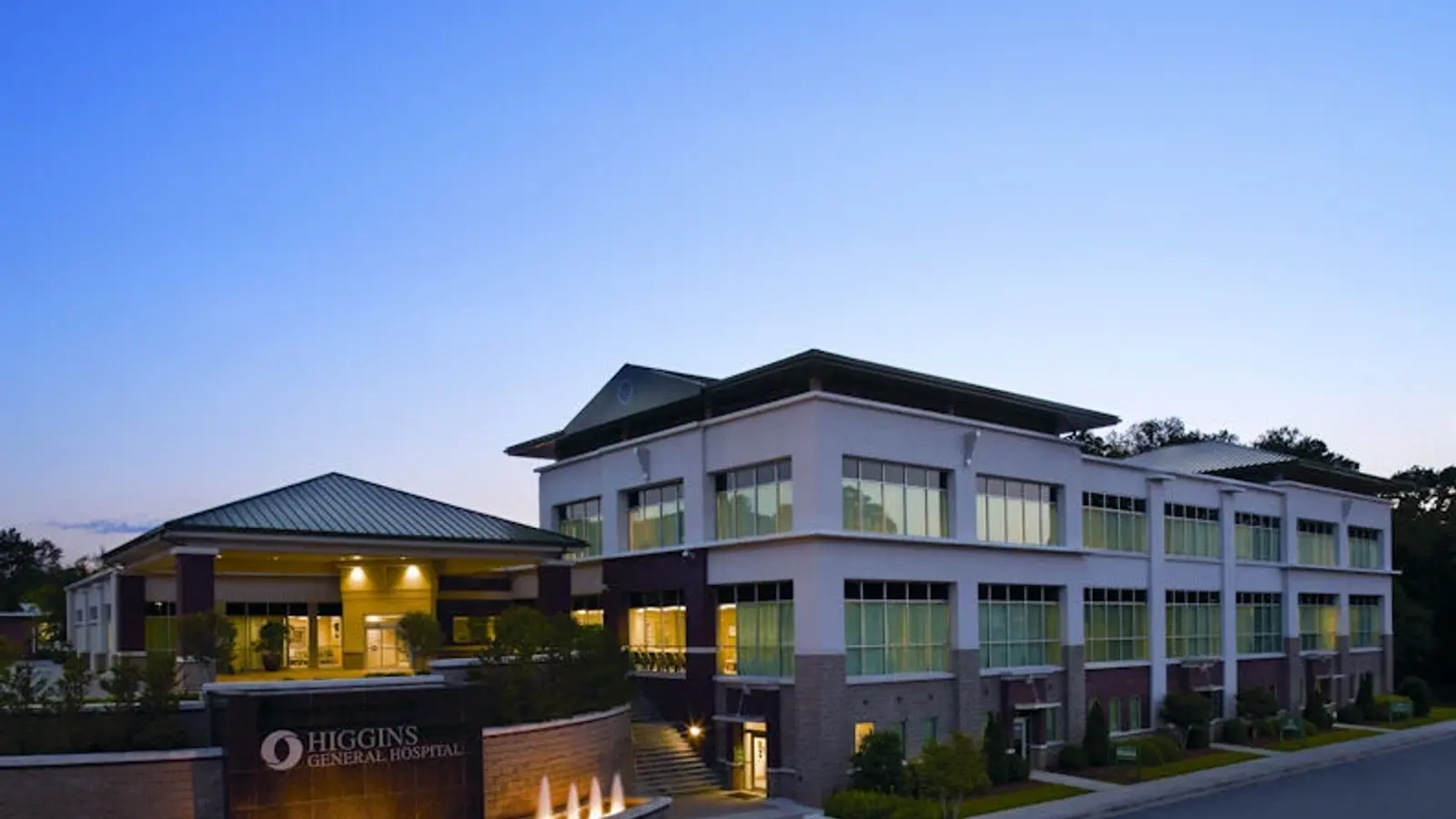 Higgins General Hospital Exterior