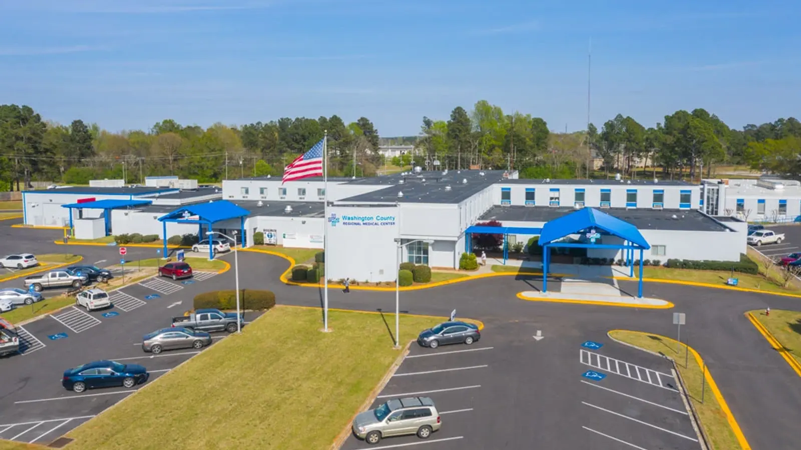 Washington County Regional Medical Center Aerial View