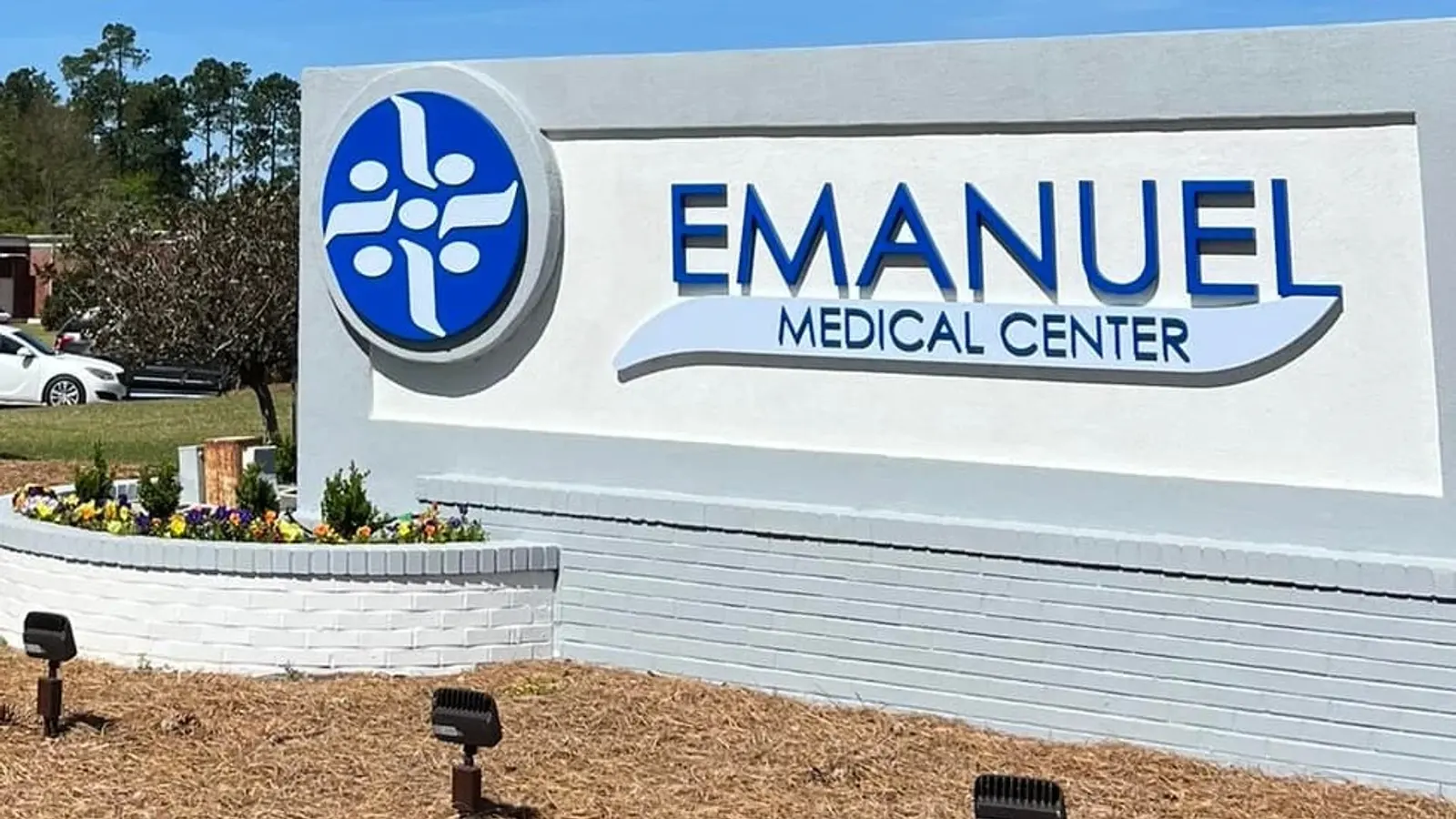 Emanuel Medical Center Entrance Sign