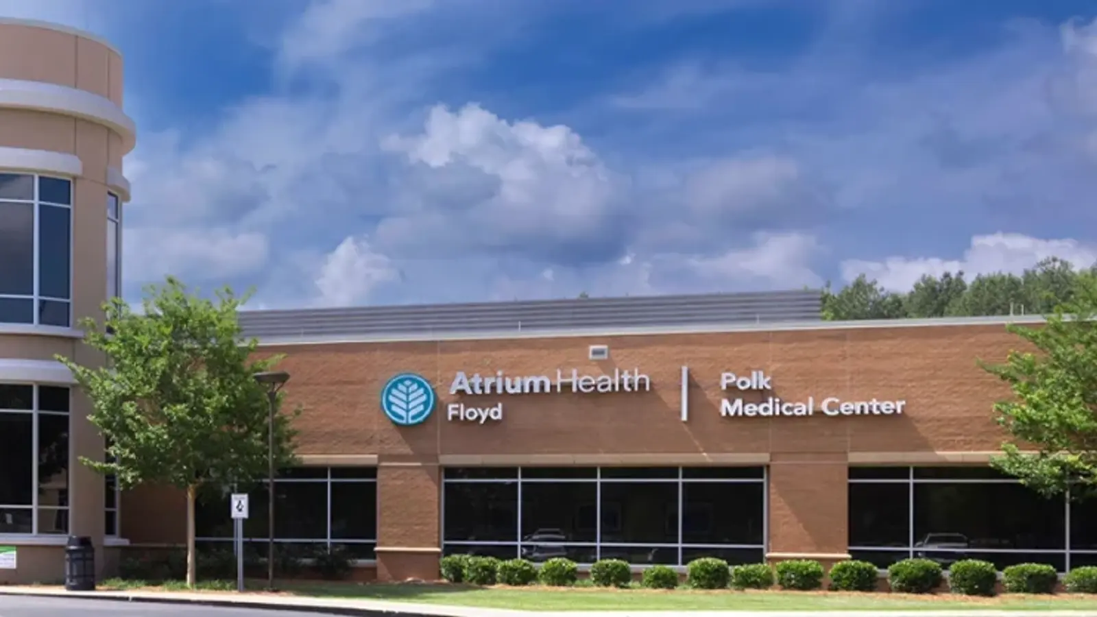 Atrium Health Floyd Polk Medical Center Entrance