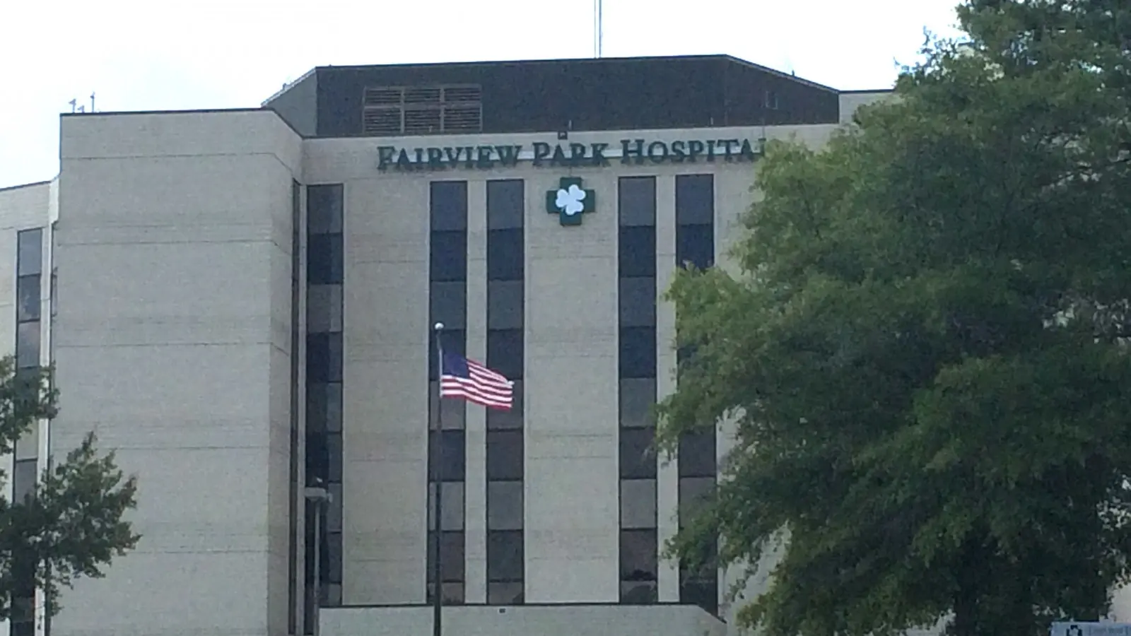 Fairview Park Hospital Entrance