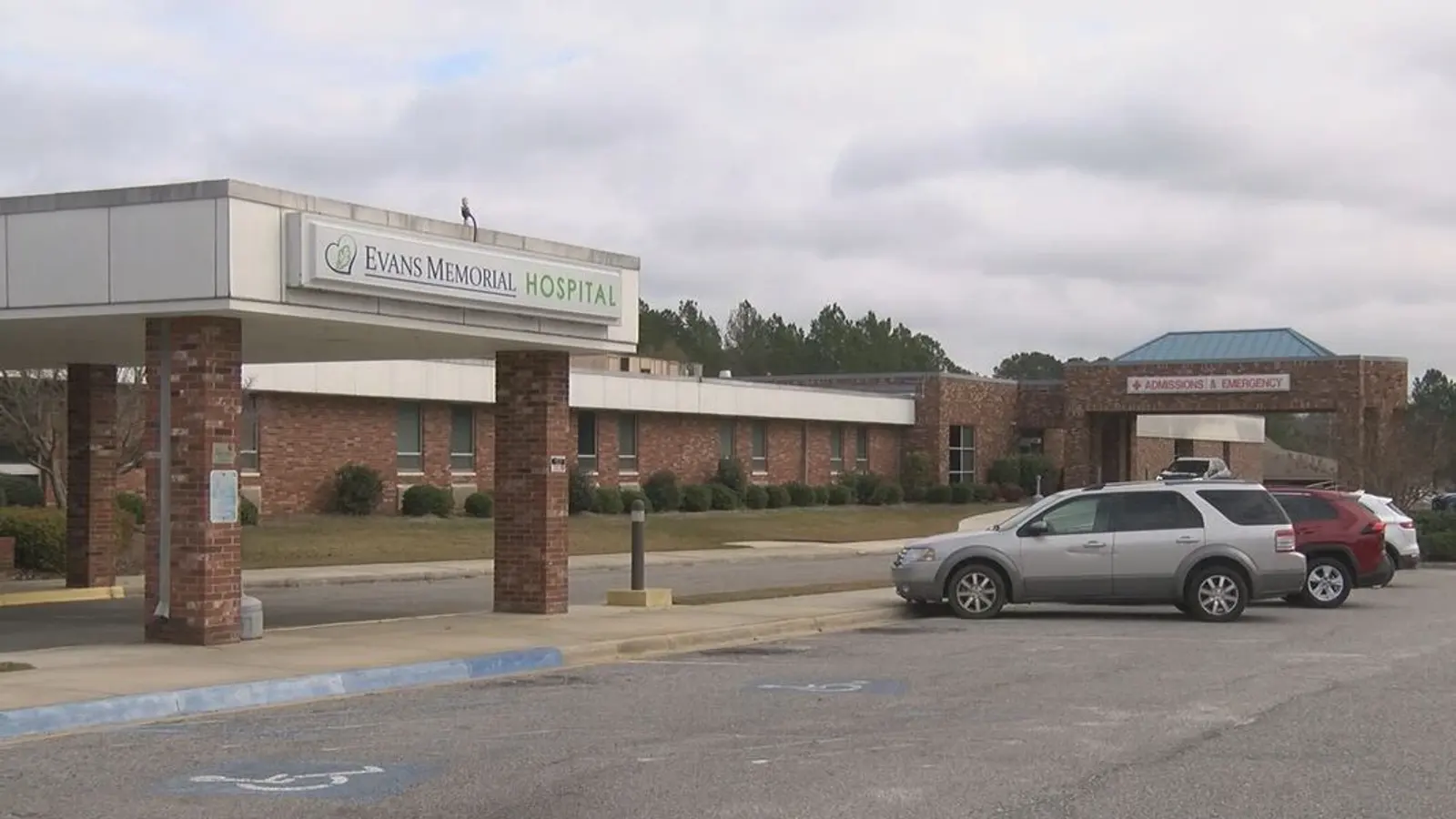 Evans Memorial Hospital Entrance