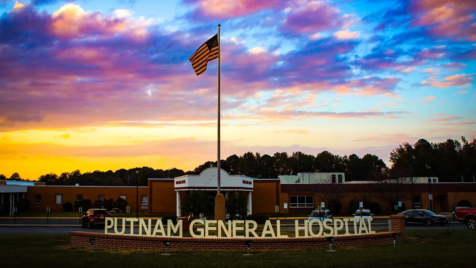 Putnam General Hospital at Dusk