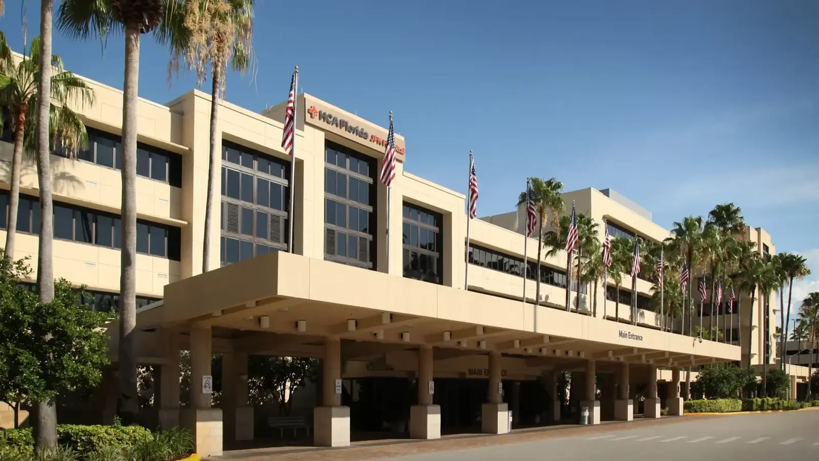 Front of HCA Florida JFK Hospital, Atlantis