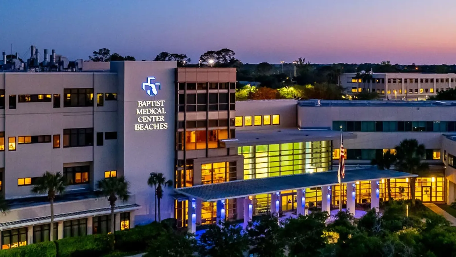Exterior of Baptist Medical Center Beaches