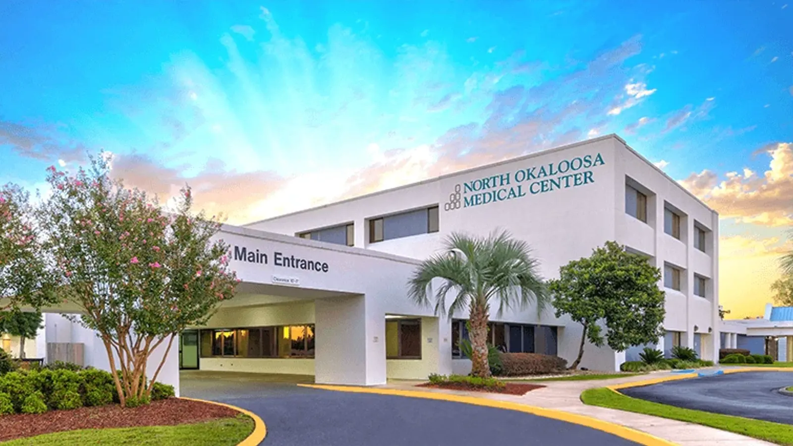 Exterior of North Okaloosa Medical Center
