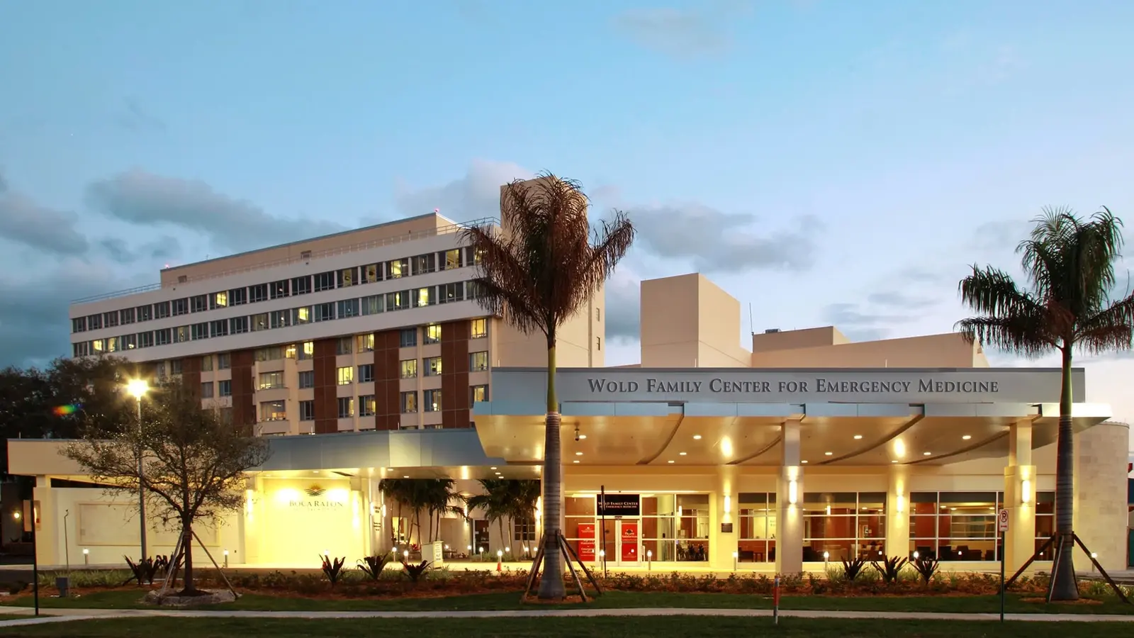 Exterior of BOCA RATON REGIONAL HOSPITAL