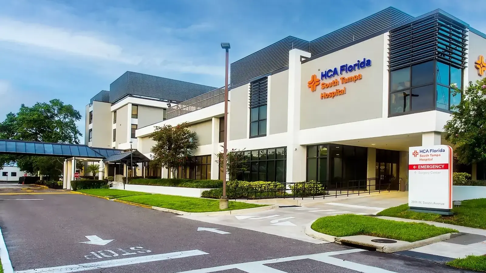 HCA Florida South Tampa Hospital building exterior