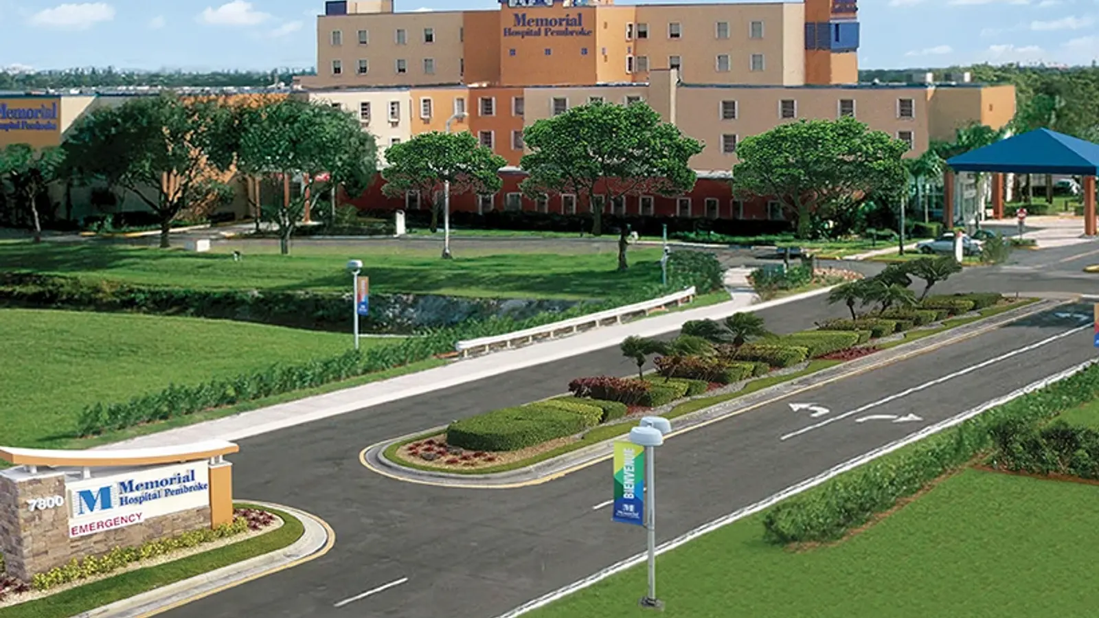 memorial hospital pembroke exterior