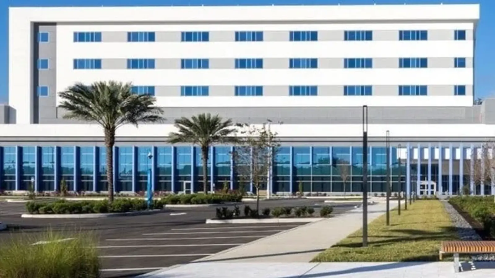 exterior view of baycare hospital wesley chapel