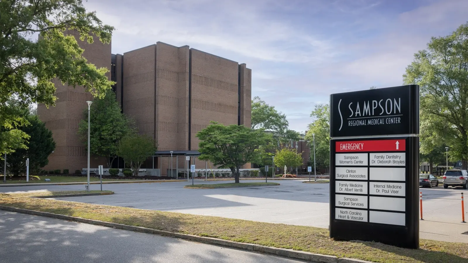 SAMPSON REGIONAL MEDICAL CENTER hospital exterior