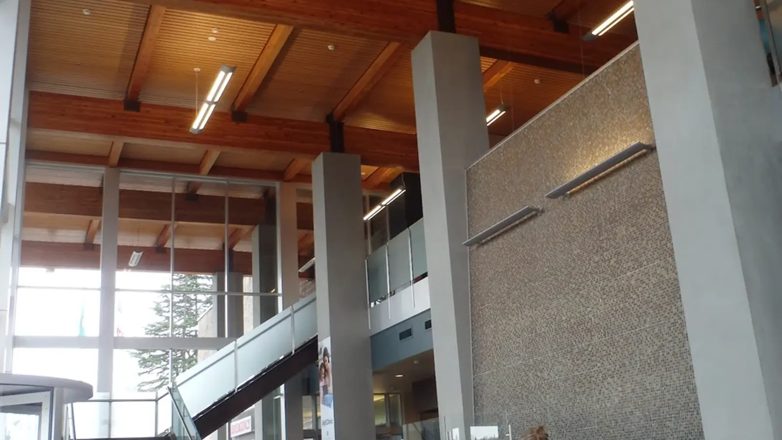Hospital interior at Cascade Valley Hospital in Arlington, WA