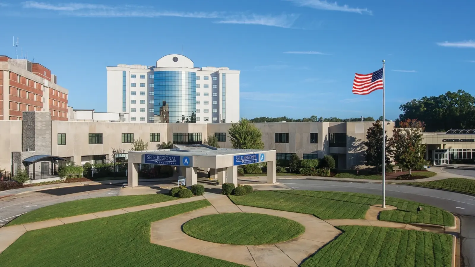 SELF REGIONAL HEALTHCARE hospital exterior