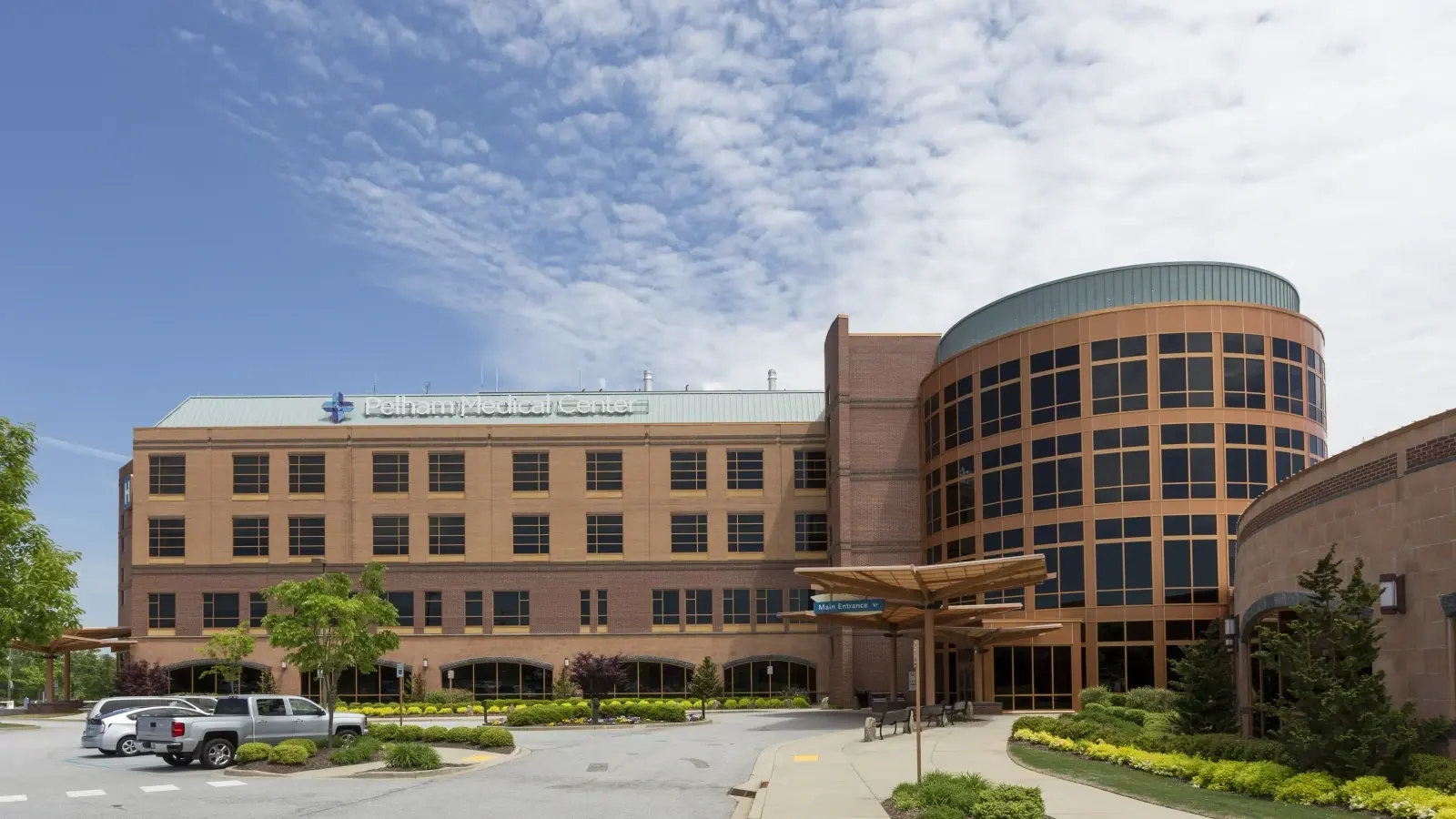 PELHAM MEDICAL CENTER hospital exterior