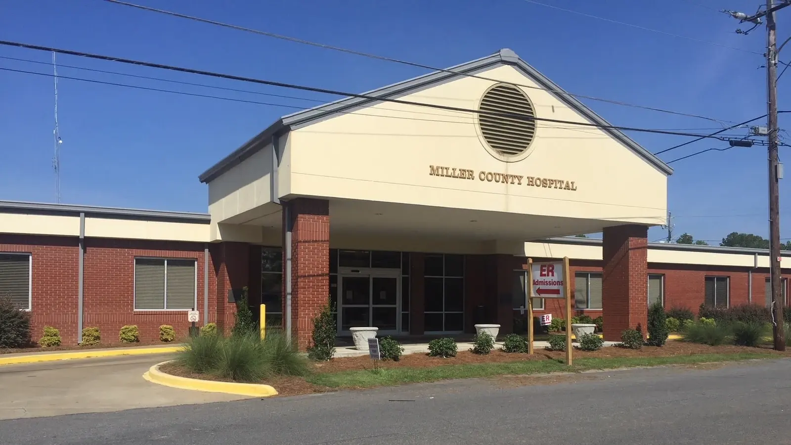 Miller County Hospital Entrance