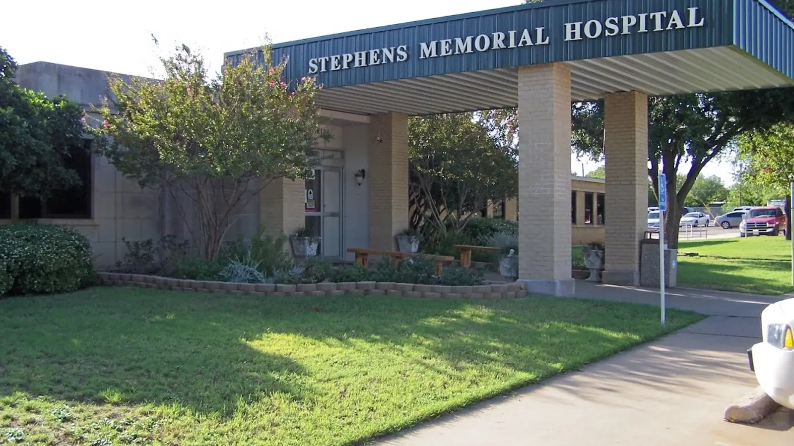 Stephens Memorial Hospital hospital campus in Breckenridge, TX