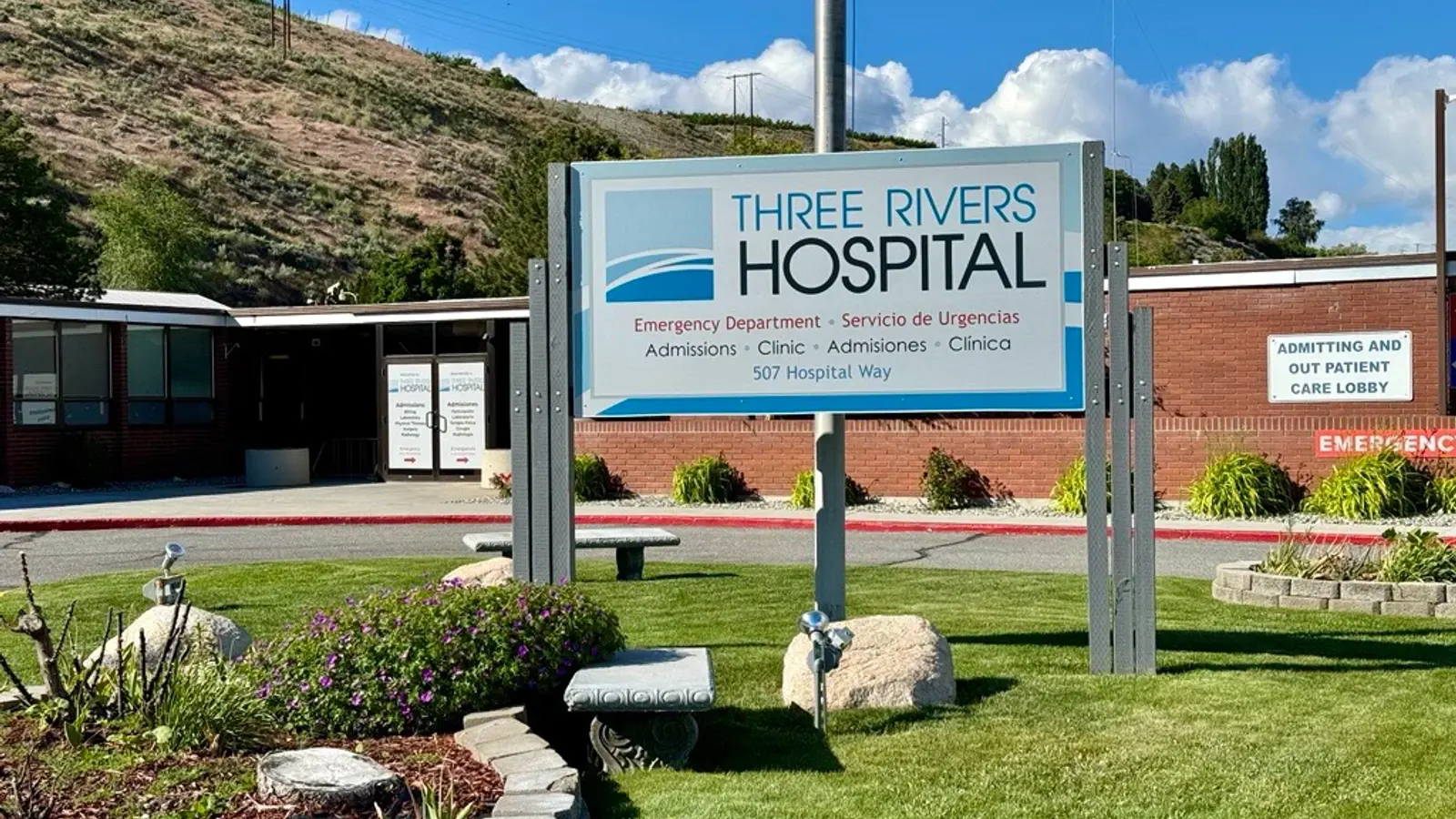 Three Rivers Hospital in Brewster, WA