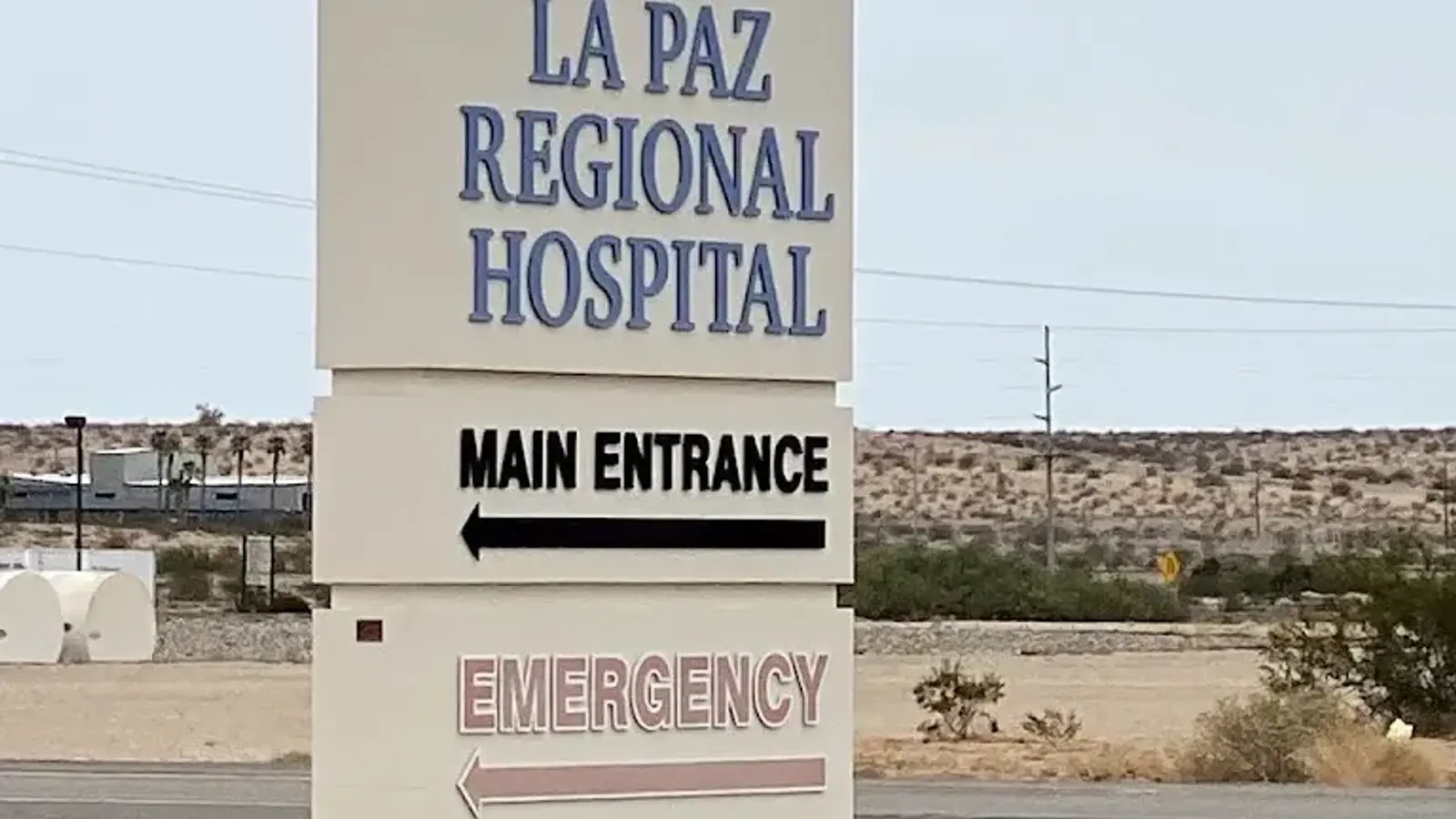 La Paz Regional Hospital in Parker, AZ