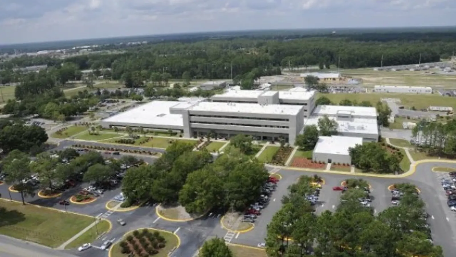 Winn Army Community Hospital Aerial View