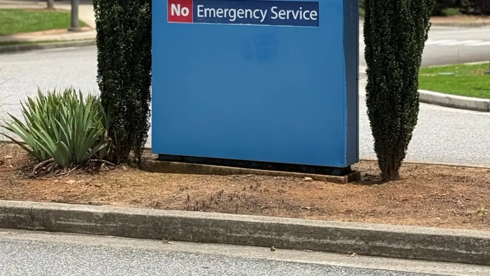 Landmark Hospital Entrance Sign