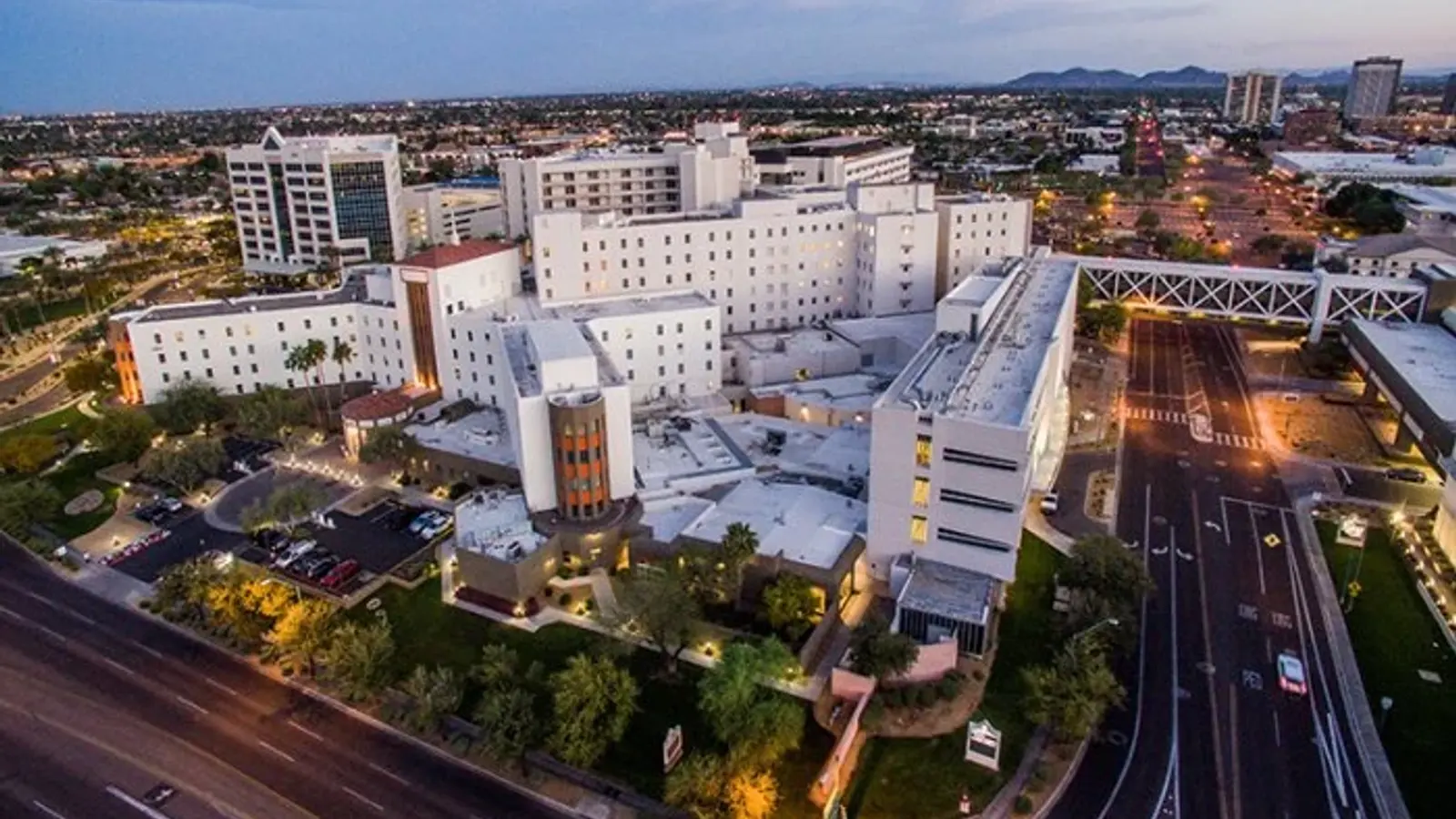 ST JOSEPHS HOSPITAL AND MEDICAL CENTER campus, home to SELECT SPECIALTY HOSPITAL PHOENIX