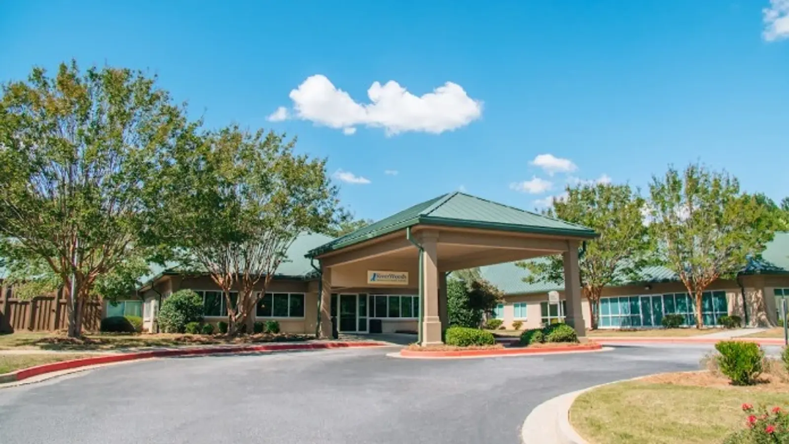 Riverwoods Behavioral Health System Entrance