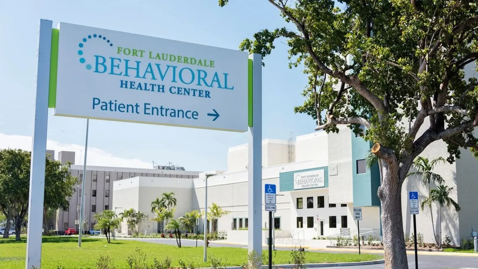 Fort Lauderdale Behavioral Health Center Sign