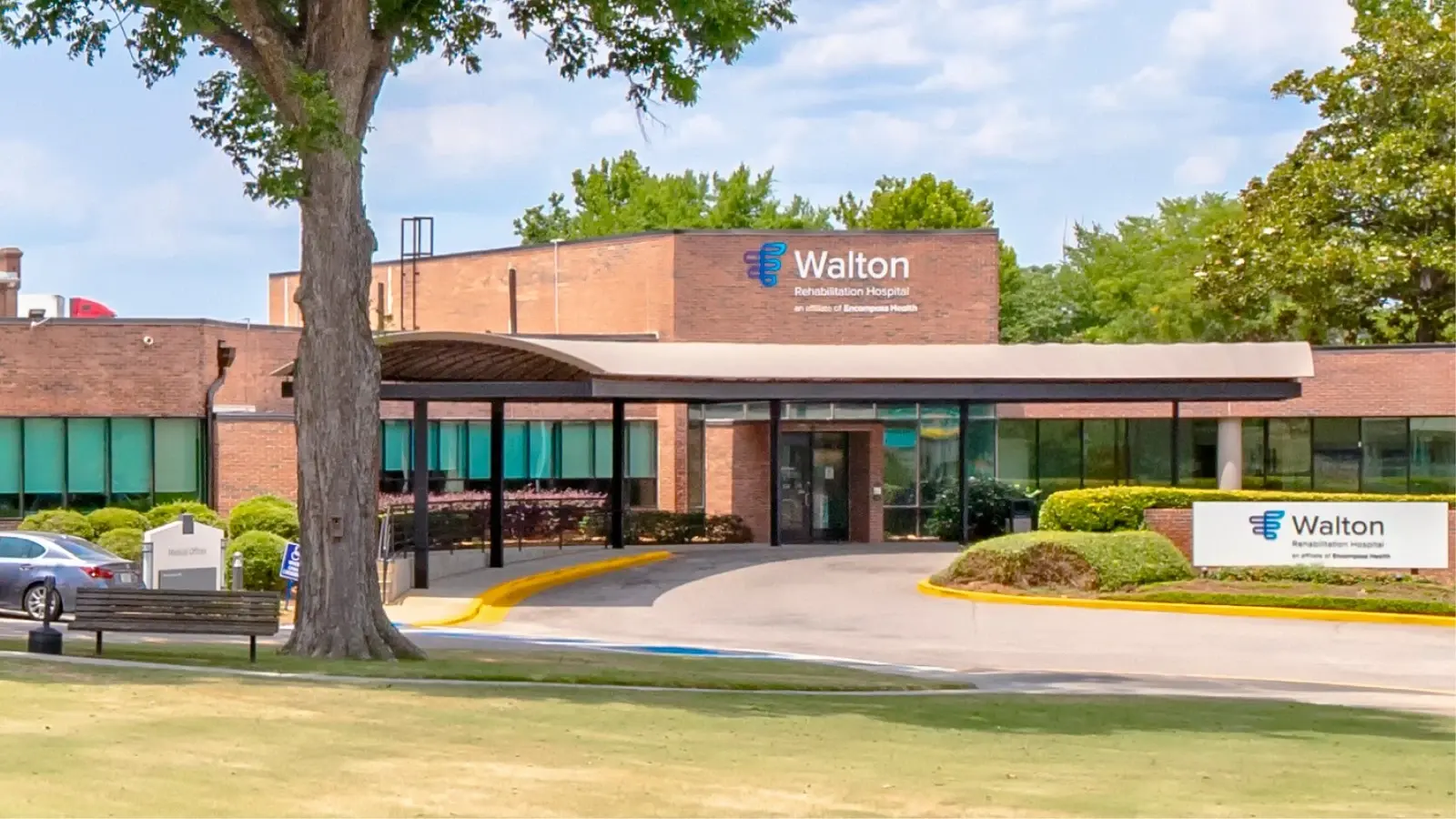Walton Rehabilitation Hospital Entrance