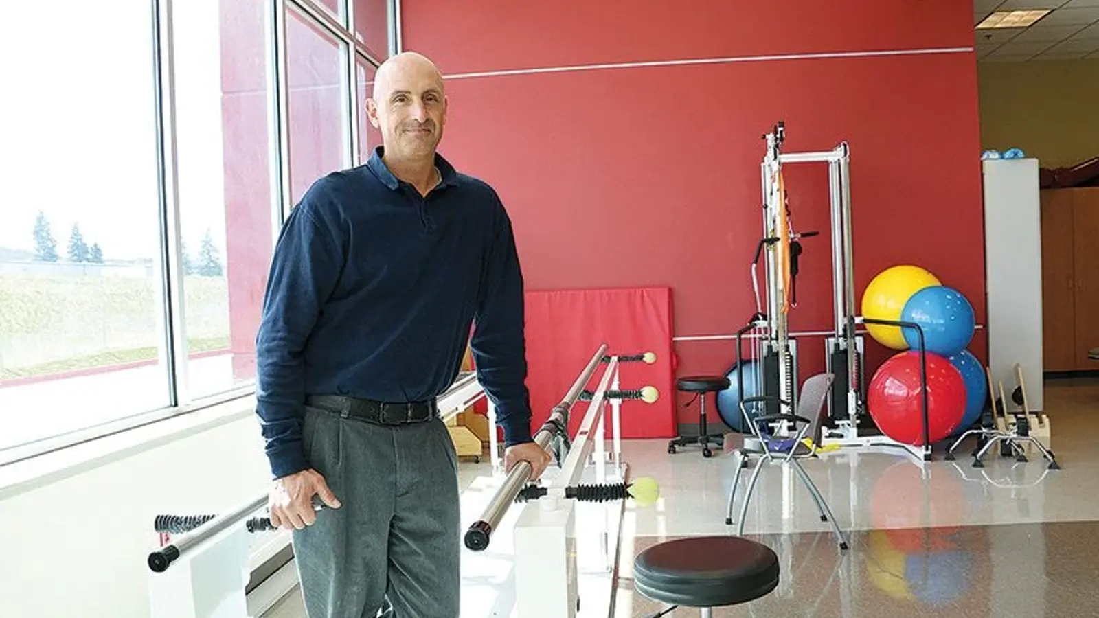Rehabilitation gym at Rehabilitation Hospital Of The Northwest in Post Falls, ID