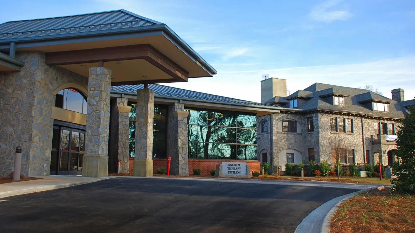 CarePartners rehabilitation campus — Andrew Therapy Pavilion, Asheville