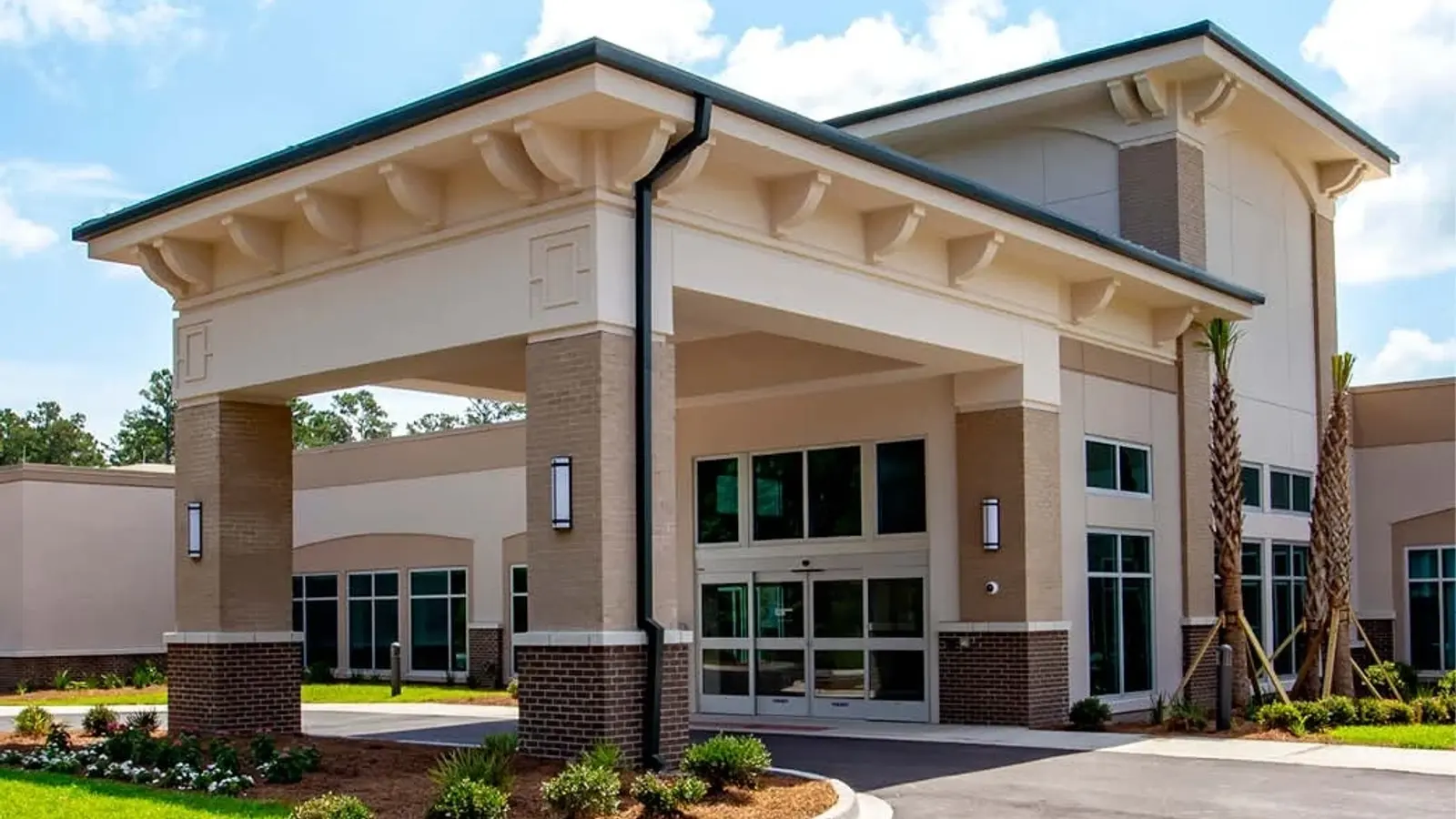ENCOMPASS HEALTH REHABILITATION HOSPITAL OF BLUFFTON hospital exterior